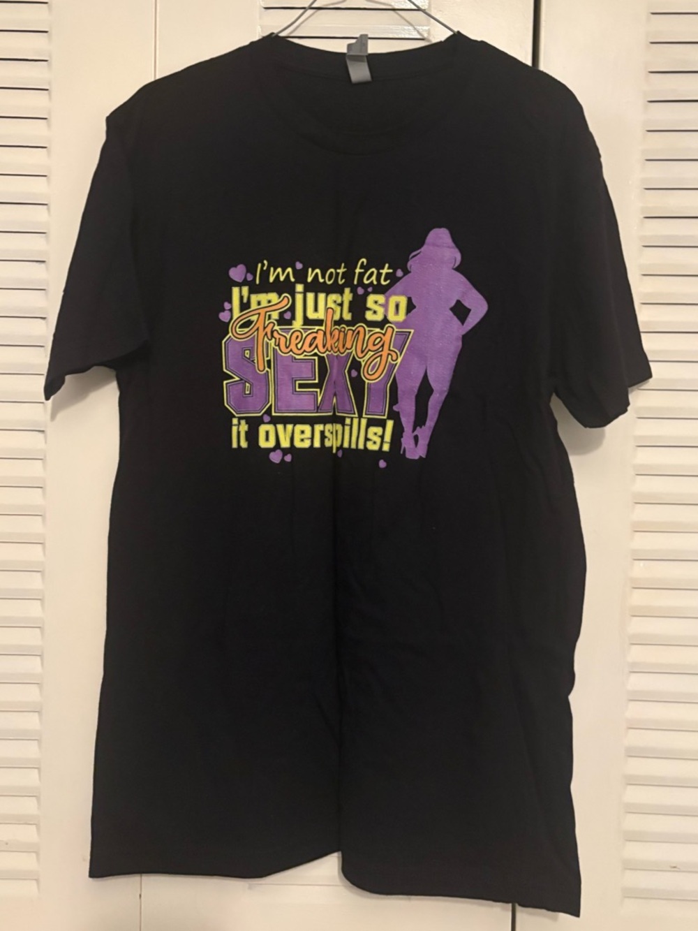 Next Level Apparel Black Graphic Tee